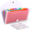 Nicecho Receipt Coupon Organizer, 13 Pockets Small Accordion File Organizer by Nicecho