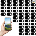 50 Pcs Webcam Cover Slide, 0.023 Inch Ultra-Thin Universal Camera Privacy Cover by Unknown