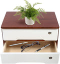 2-Tier Desktop Storage Box by Unknown