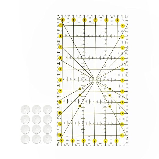 Sewing Rulers Quilting Ruler, Acrylic Quilting Templates, Sewing Tools by Imgetto