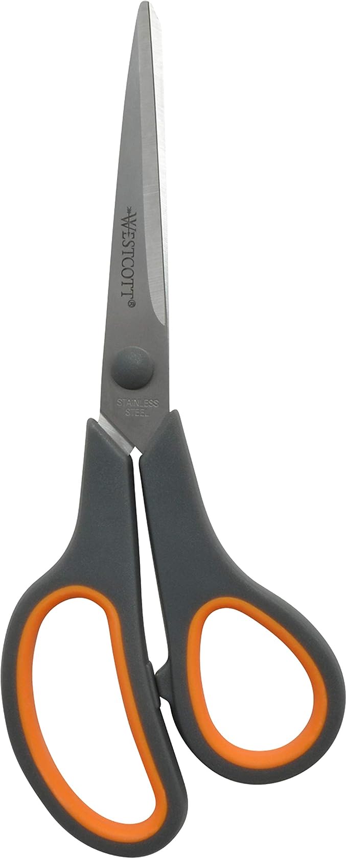 Westcott 8" Straight Stainless Steel Soft Handle Scissors - Image 5