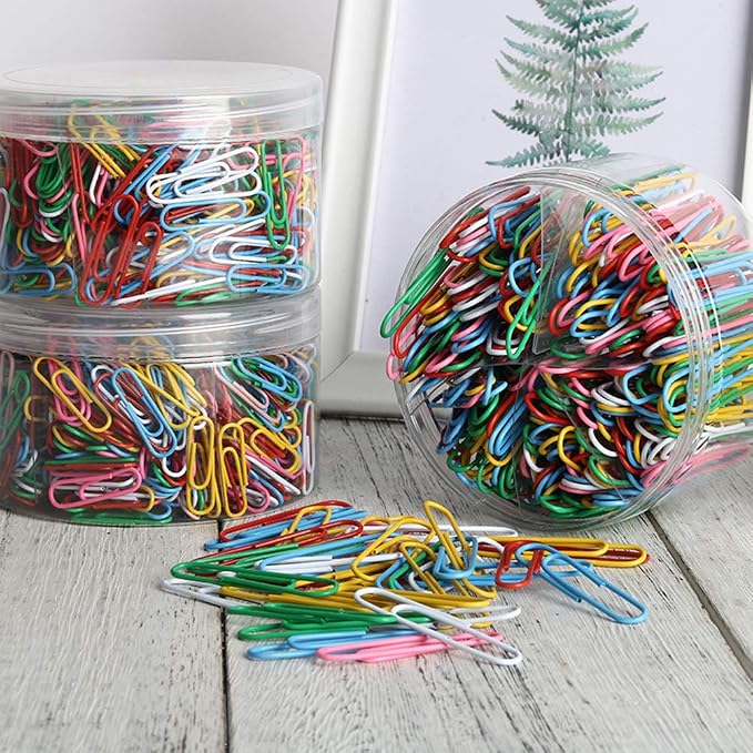 Yarlung 900 Pieces 2 Inch Jumbo Paper Clips, Vinyl Coated Large Paperclips - Image 6