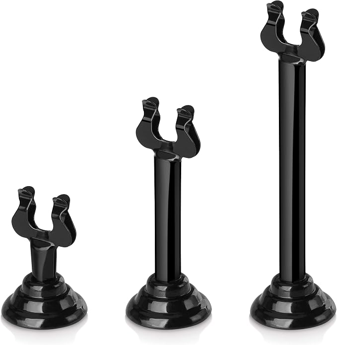 New Star Foodservice Triton Harp Clip Style Place Card / Table Number Holder - Image 3