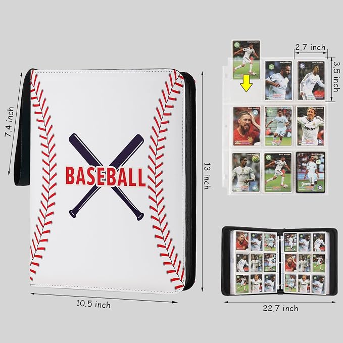 Card Binder for Cards Binder 9-Pocket, Compatible - Image 2