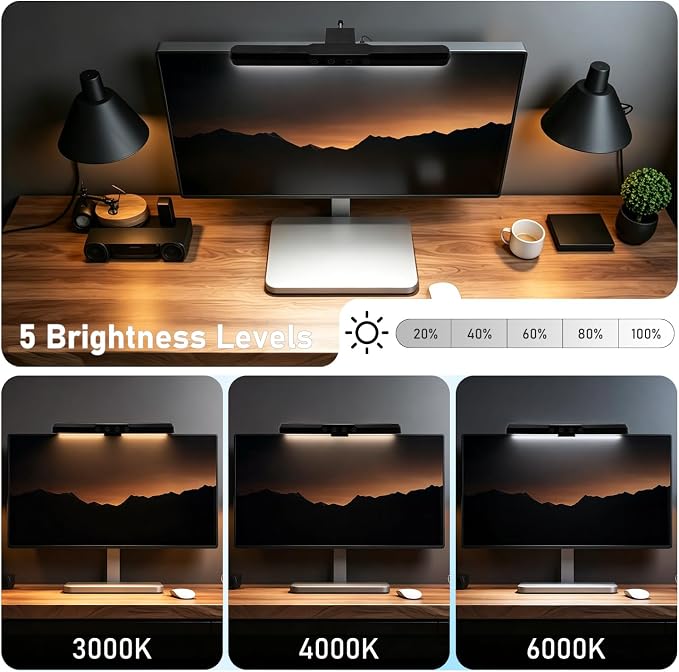 Monitor Light Bar, Computer Monitor Lamp - Image 4