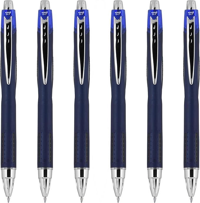Uni-Ball Jetstream RT Ballpoint Pen, Fine Point, 6 Pens by uni-ball