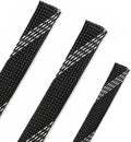 25ft PET Expandable Braided Cable Sleeve 1 inch Pet Braided Cable Sleeve by PursuingaBetterLife