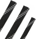 25ft PET Expandable Braided Cable Sleeve 1/6inch Pet Braided Cable Sleeve by PursuingaBetterLife