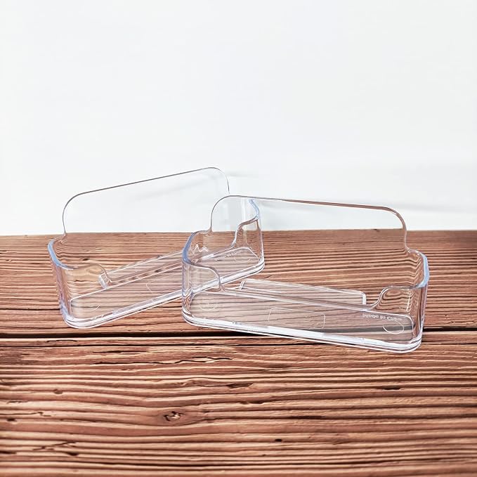 HSYMQ Acrylic Business Card Holder 6 Pack - Image 5