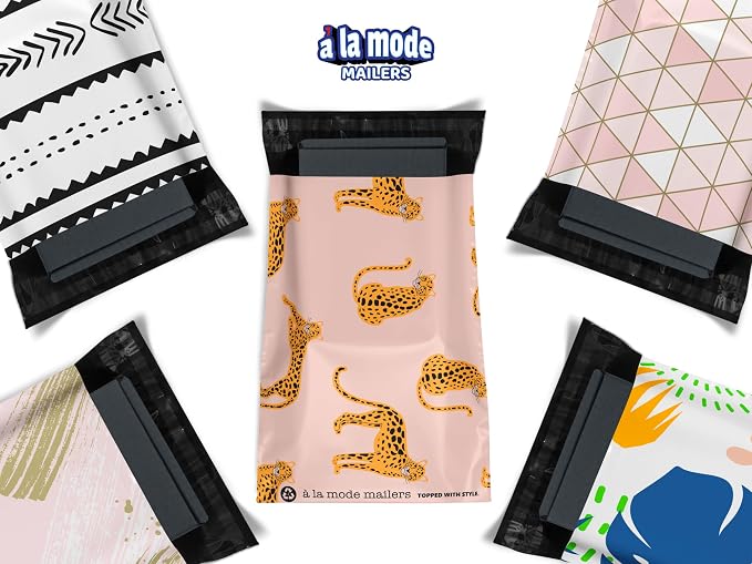 12.5x15 Poly Mailers Pack of 50 Reusable Shipping Supplies Envelopes Mailing - Image 9