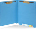 Blue Summit Supplies 100 Blue End Tab Fastener File Folders by BlueSummitSupplies