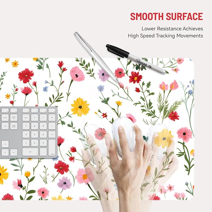 Mousepad Desk Mat Gaming Large Keyboard Cute Office Desktop Computer Laptop - Image 3