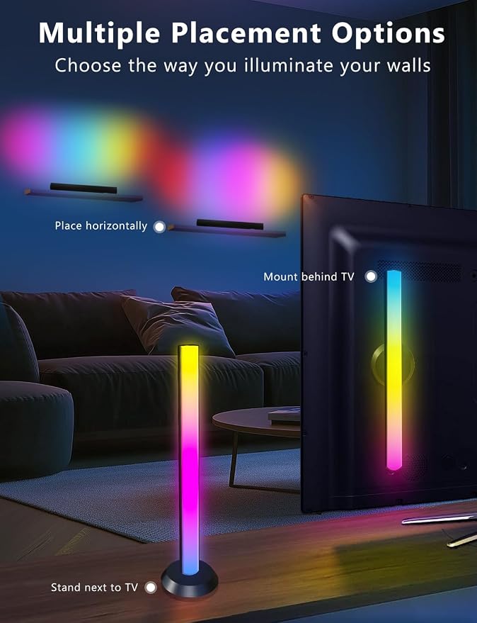 DAYBETTER Smart LED Light Bars, RGB Light Bar, 14 Inches TV Backlights - Image 6