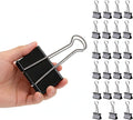 24 Pack 3 Inch Extra Large Binder Clips, Heavy Duty Paper Clamps, Big Metal by XIIFIIFII
