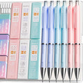 Nicpro 6PCS Pastel Mechanical Pencil Set, Cute Mechanical Pencils 0.5 mm & 0.7 by Nicpro