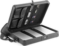 Vaultz Locking Deluxe Tablet and Laptop Case, Tactical Black by Vaultz