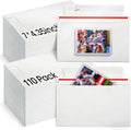 110 Pack Trading Card Mailing Envelopes, Toploaders and Card Protectors by JPPSUJJ