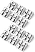 Mr. Pen- Handheld Metal Pencil Sharpener, 12 Pack | 2-Hole Dual Size, Bulk by MrPen