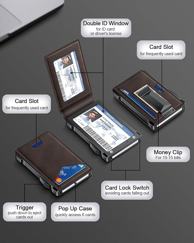 Wallet for Men RFID Wallet - Image 6
