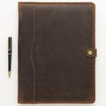 Leather Portfolio by NomadCraftsCo