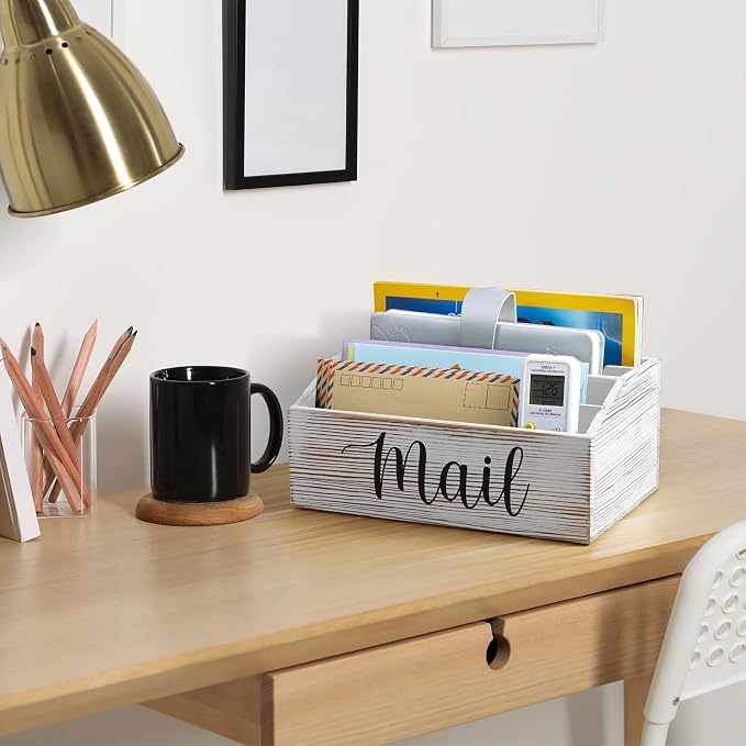 DRASTAR Mail Organizer Countertop, Mail Holder - Image 4