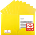pmybupo Plastic 2-Pocket Folders, 8.5x11 Document Folders by pmybupo