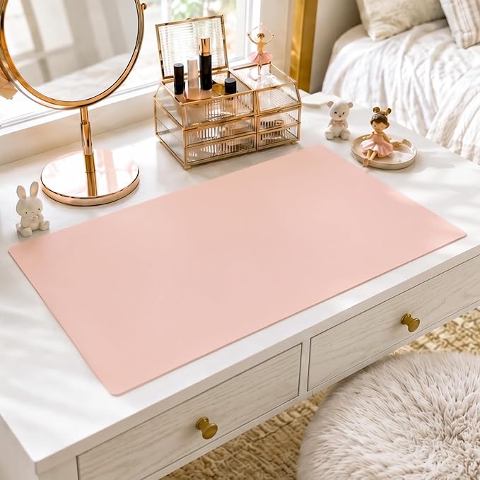 OstepDecor Pink Table Cover Protector 16 x 60 Inch, 1.5mm Thick Plastic Table by OstepDecor