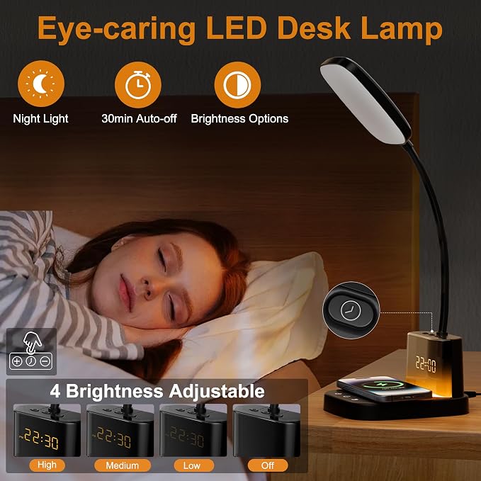 Desk Lamp, Bedside Table Lamps - Image 4