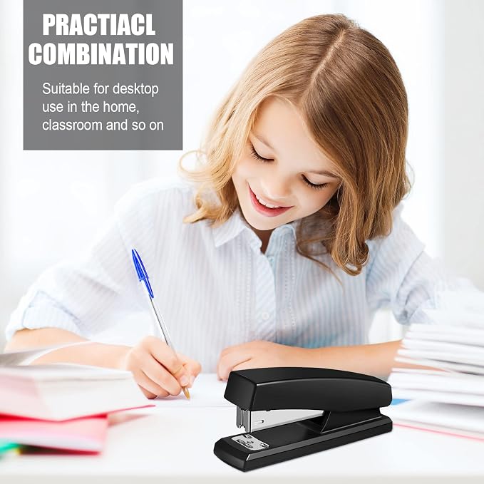 Yahenda 12 Pieces Metal Desktop Stapler - Image 6