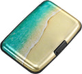 ELFISH Mini RFID Aluminum Wallet Credit Cards Holder Business Card Case Metal by ELFISH
