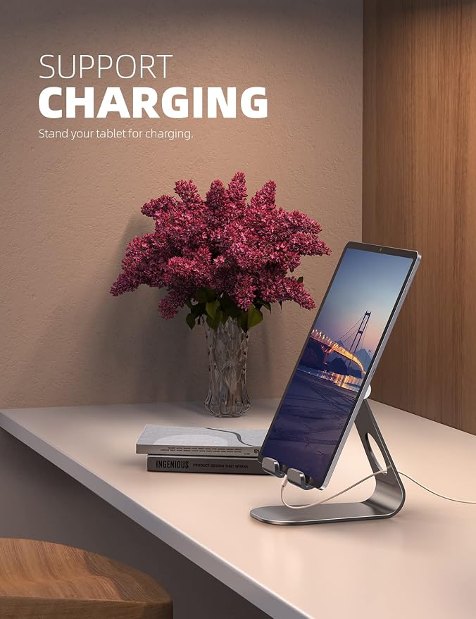 Lamicall Tablet Stand Adjustable, Tablet Stand : Desktop Stand Holder Gifts - Image 4