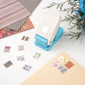Mini Stamp Punch, 0.65 x 0.55inch Postage Stamp Punch, Stamps Cutter Hole by CYFUNDESIGN