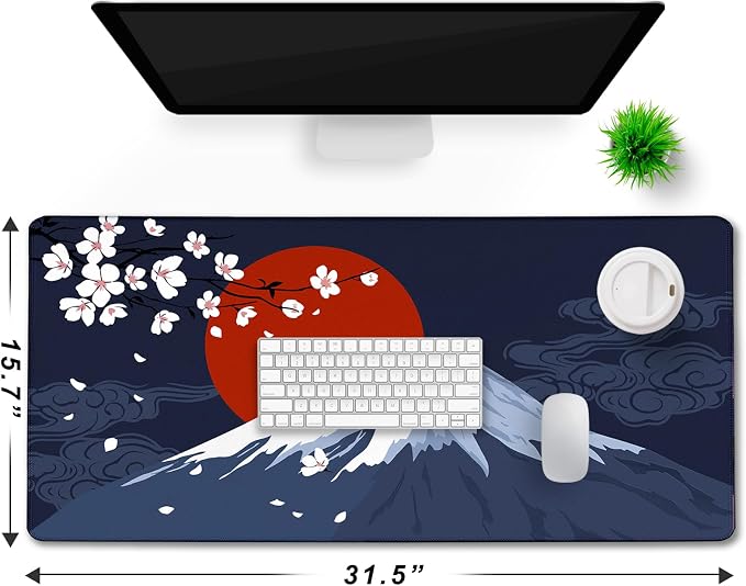 Japanese Mt Fuji Gaming Pad, Large Mouse Pad - Image 6