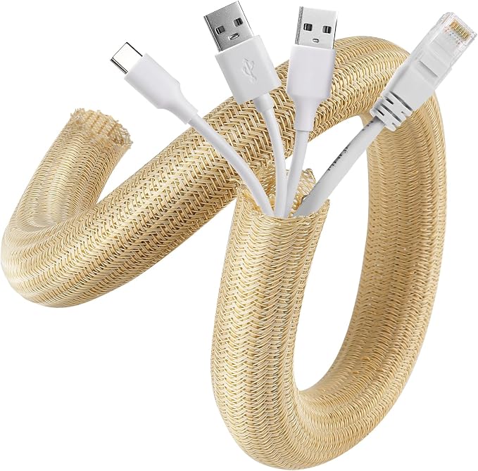 AGPTEK Cable Sleeve, 10ft by AGPTEK