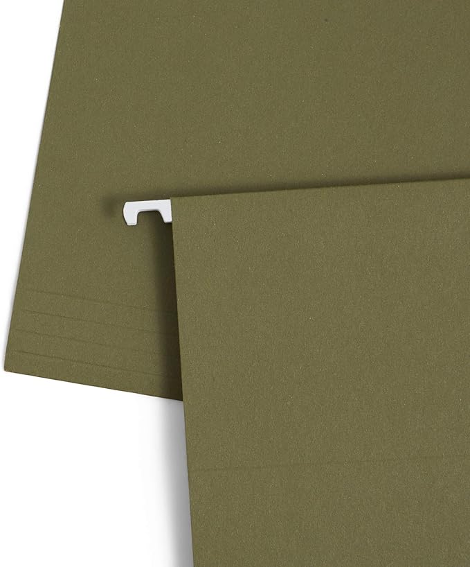 Blue Summit Supplies Hanging File Folders, 75 Pack, Reinforced Hanging Folders - Image 5