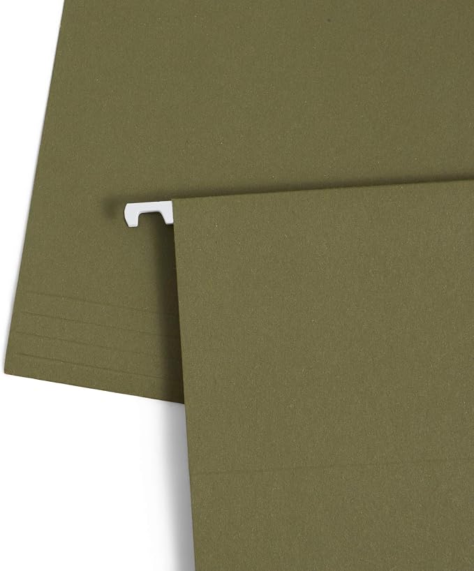 Blue Summit Supplies 25 Hanging File Folders, Reinforced Hanging Folders - Image 5