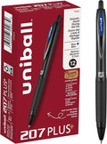 Uniball 207 Plus+ Retractable Gel Pens 12 Pack by uni-ball