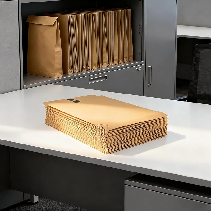 25 Pack Large Expandable Envelopes, 9.3x 13" Big Mailing Envelopes | - Image 4
