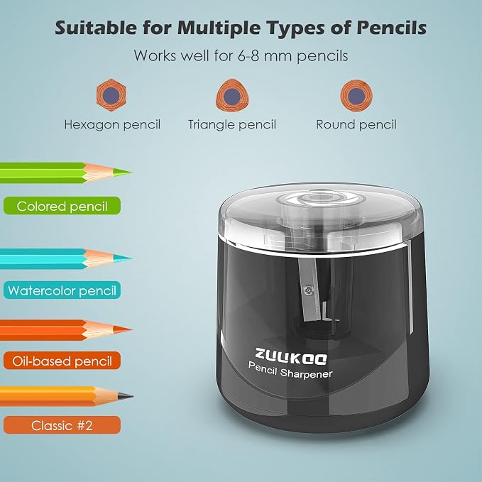 Electric Pencil Sharpeners, Battery Powered - Image 2