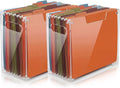 Novabright 2 Pack Acrylic File Organizer Box by Unknown