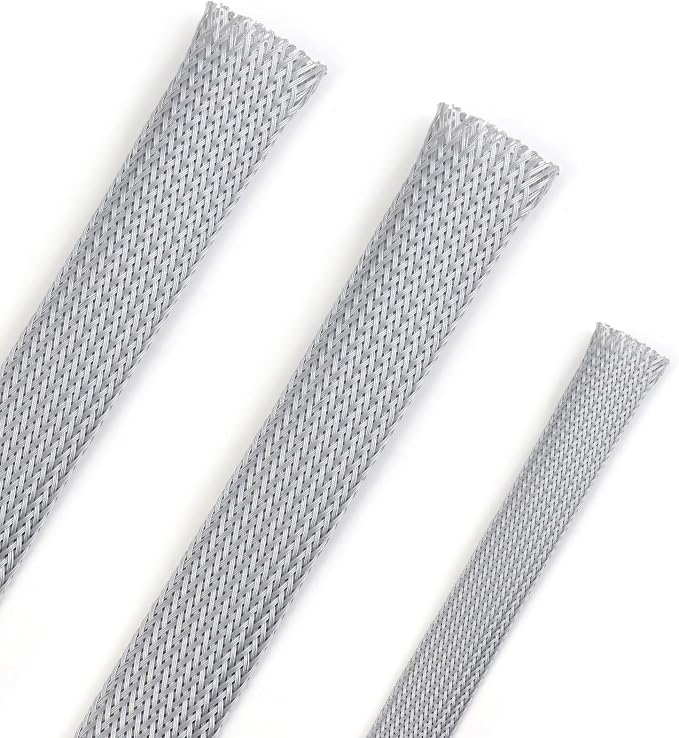 25ft PET Expandable Braided Cable Sleeve 1/4inch Pet Braided Cable Sleeve by PursuingaBetterLife