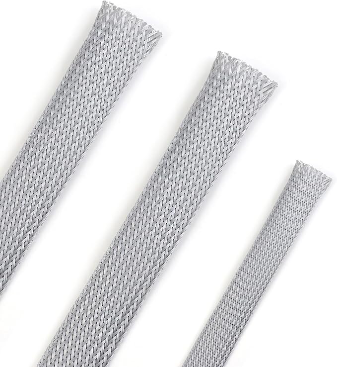 25ft PET Expandable Braided Cable Sleeve 1/3inch Pet Braided Cable Sleeve by PursuingaBetterLife