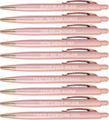 Cityhermit 10 Pack Funny Sarcastic Ballpoint Pens, Office Snarky Metal Luxury by Focusoncreativegiftdesign