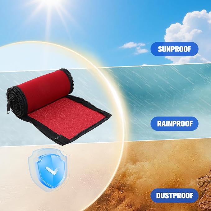 48 inch Zippered Neoprene Cable Sleeve - Image 5
