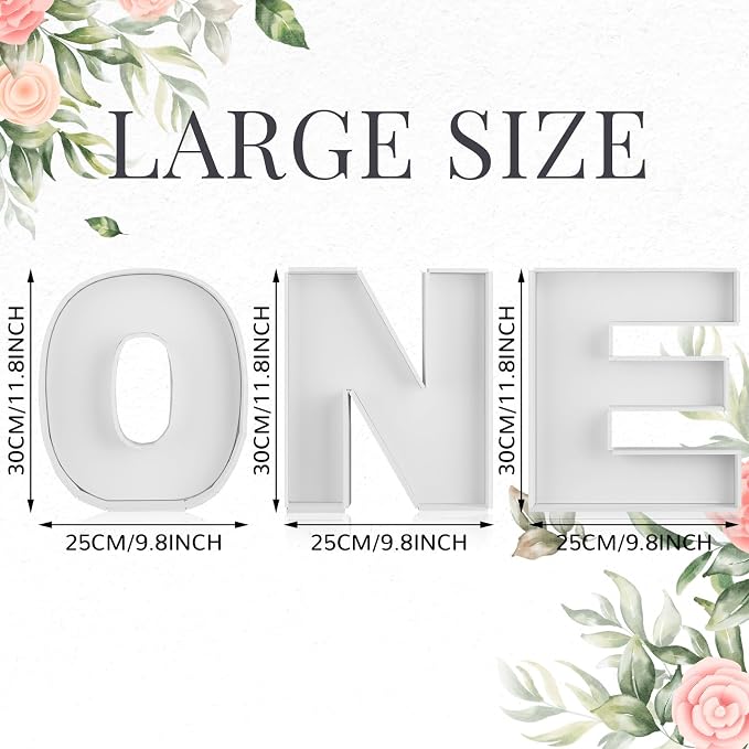 Rossesay 3 Pcs Large Charcuterie Letter Fillable Tray 12'' Charcuterie Board - Image 4
