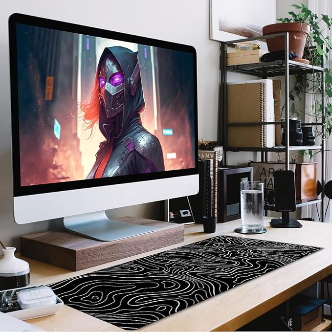 Large Mouse Pad, Big Desk Mat Large Office Desk Pad, Durable Extended Mouse Mat - Image 7