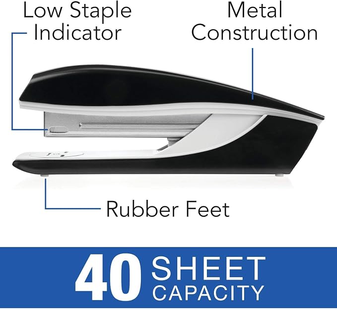 Swingline Stapler, NeXXt Series Wow, Desktop Stapler, 40 Sheet Capacity - Image 2