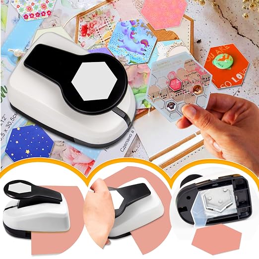 Hexagon Paper Punch, HexagonPunches - Image 4