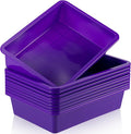Hoteam 10 Pcs Flat Storage Organizer Tray Bin Paper Tray by Hoteam