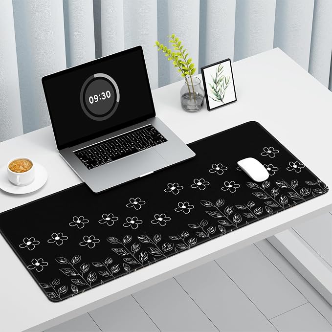 Auhoahsil Desk Mat, Ultra Large Mouse Pad, XXL Gaming Mousepad, Pretty Desk Pad - Image 3